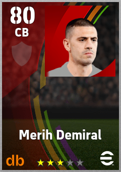 Merih Demiral eFootball player card