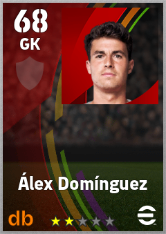 Álex Domínguez eFootball player card