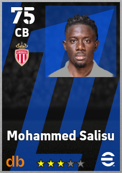 Mohammed Salisu eFootball player card