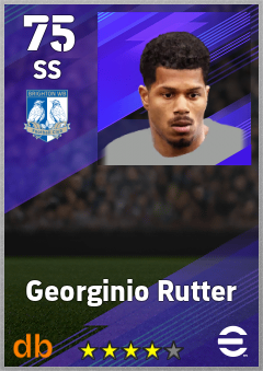 Georginio Rutter eFootball player card