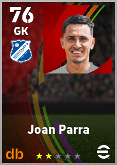 Joan Parra eFootball player card