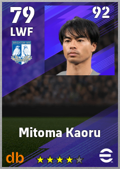Mitoma Kaoru eFootball player card