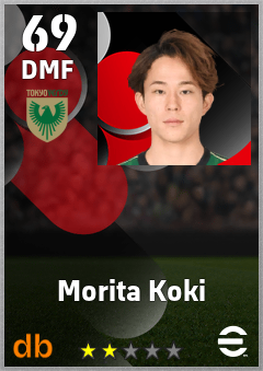 Morita Koki eFootball player card