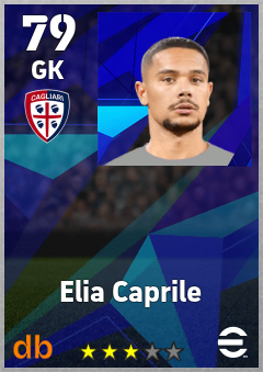 Elia Caprile — GK, OVR 79, MAX 79