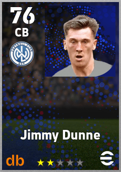Jimmy Dunne — CB, OVR 76, MAX 76