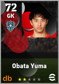 Obata Yuma eFootball player card