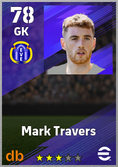 Mark Travers — GK, OVR 78, MAX 78