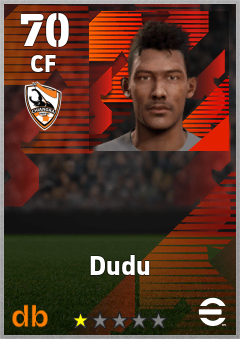 Dudu — CF, OVR 70, MAX 70