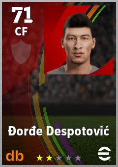 Đorđe Despotović eFootball player card