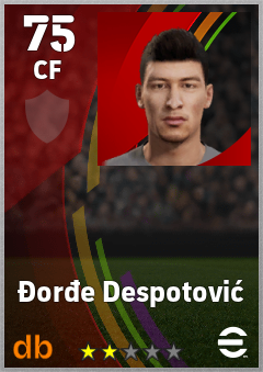 Đorđe Despotović eFootball player card