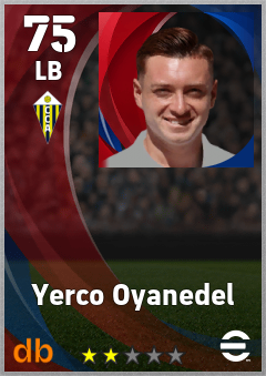Yerco Oyanedel — LB, OVR 75, MAX 75