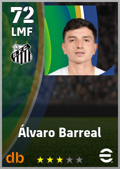 Álvaro Barreal eFootball player card
