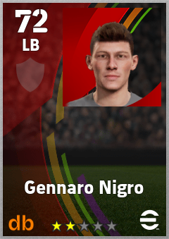 Gennaro Nigro eFootball player card