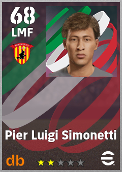 Pier Luigi Simonetti — LMF, OVR 68, MAX 68