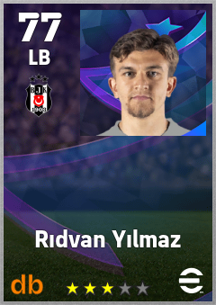 Rıdvan Yılmaz eFootball player card
