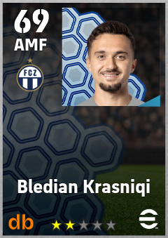 Bledian Krasniqi — AMF, OVR 69, MAX 69
