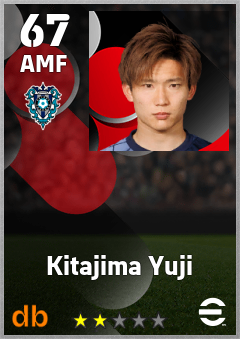 Kitajima Yuji eFootball player card