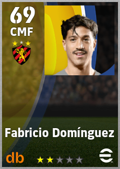 Fabricio Domínguez — CMF, OVR 69, MAX 69