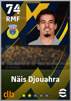 Näis Djouahra — RMF, OVR 74, MAX 74