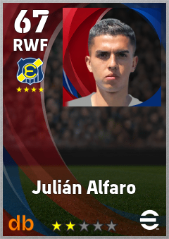 Julián Alfaro eFootball player card