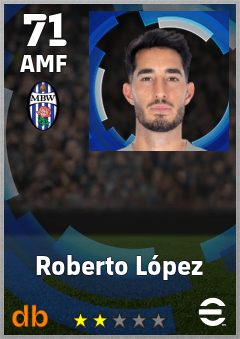 Roberto López — AMF, OVR 71, MAX 71