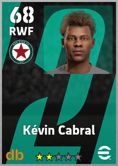 Kévin Cabral — RWF, OVR 68, MAX 68