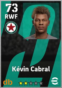 Kévin Cabral eFootball player card
