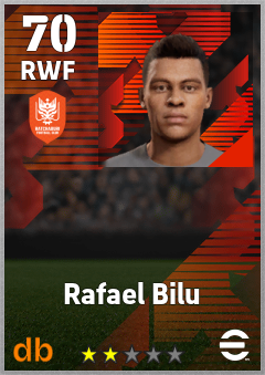 Rafael Bilu — RWF, OVR 70, MAX 70