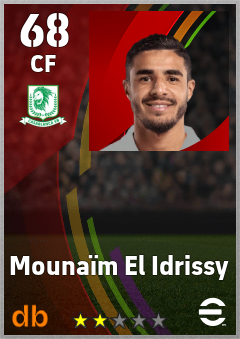 Mounaïm El Idrissy eFootball player card