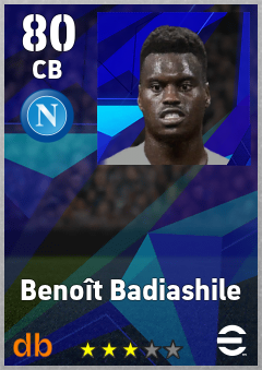 Benoît Badiashile — CB, OVR 80, MAX 80