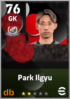 Park Ilgyu — GK, OVR 76, MAX 76