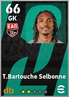 T.Bartouche Selbonne — GK, OVR 66, MAX 66