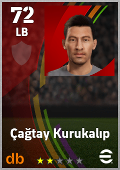 Çağtay Kurukalıp — LB, OVR 72, MAX 72