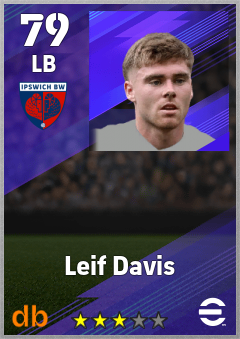 Leif Davis — LB, OVR 79, MAX 79