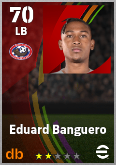 Eduard Banguero — LB, OVR 70, MAX 70