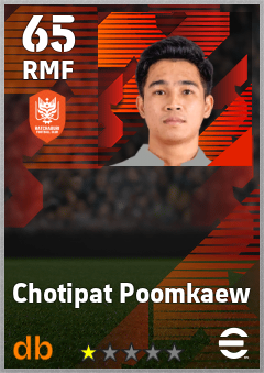 Chotipat Poomkaew eFootball player card