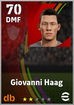 Giovanni Haag eFootball player card
