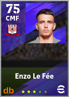 Enzo Le Fée eFootball player card