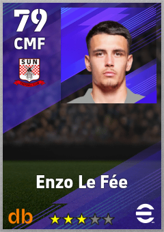 Enzo Le Fée — CMF, OVR 79, MAX 79