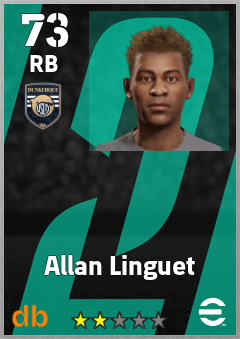 Allan Linguet — RB, OVR 73, MAX 73