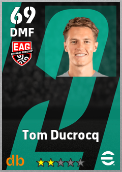 Tom Ducrocq — DMF, OVR 69, MAX 69