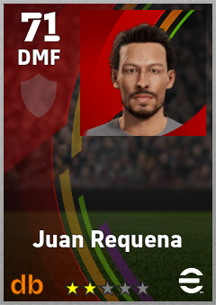 Juan Requena eFootball player card
