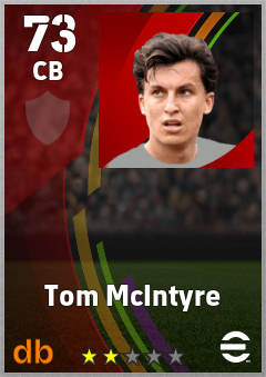 Tom McIntyre — CB, OVR 73, MAX 73