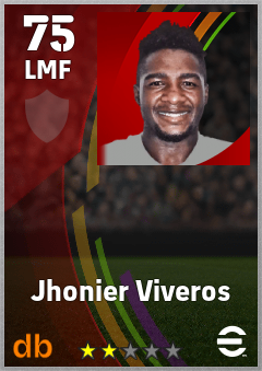 Jhonier Viveros — LMF, OVR 75, MAX 75