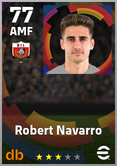 Robert Navarro eFootball player card