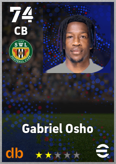 Gabriel Osho eFootball player card