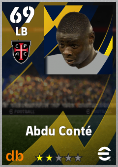 Abdu Conté — LB, OVR 69, MAX 69