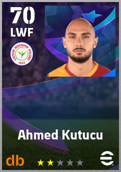 Ahmed Kutucu eFootball player card