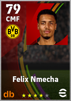 Felix Nmecha eFootball player card