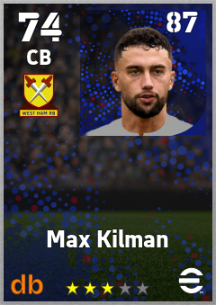 Max Kilman eFootball player card
